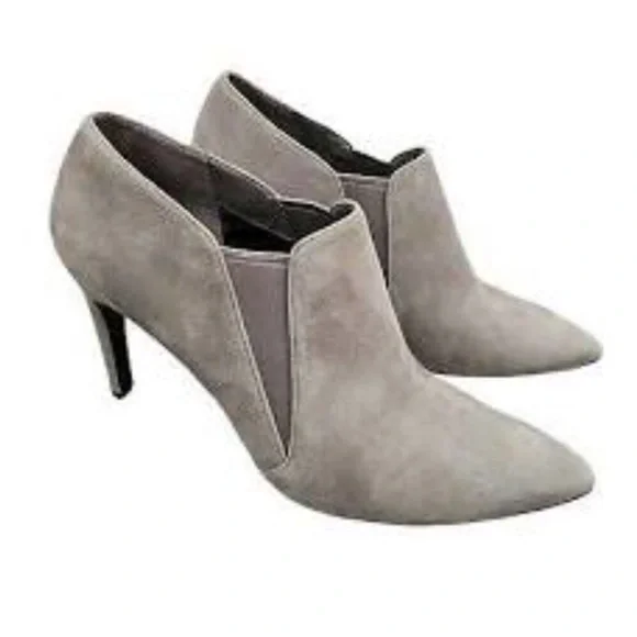 Cole Haan Allaire Shootie II Size: 8.5 Stormcloud Suede - Picture 2 of 8